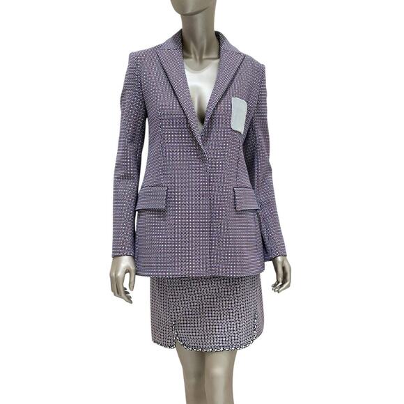 Christian Dior Geometric Skirt Suit - Spring 2015 - Size 38